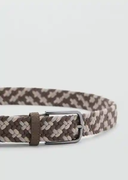 Cinturón Colors Khaki Talla 91 Hombre Mango