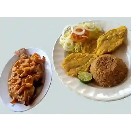 Mojarra con Camarones