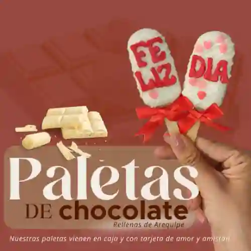 Paletas de Chocolate- Regalo