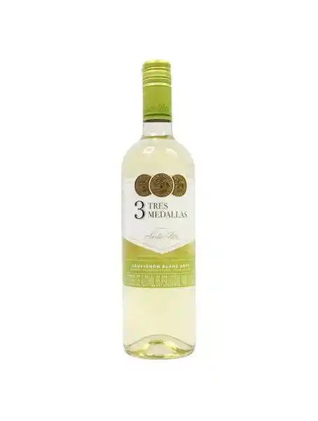 Santa Rita Vino Blanco Tres Medallas Sauvignon Blanco Botella