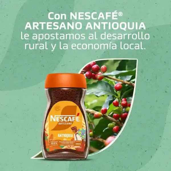 Café instantáneo NESCAFÉ ARTESANO Antioquiax 150g