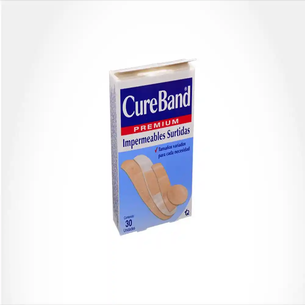 Curas Premium Surtidas CureBand X30 Unidades