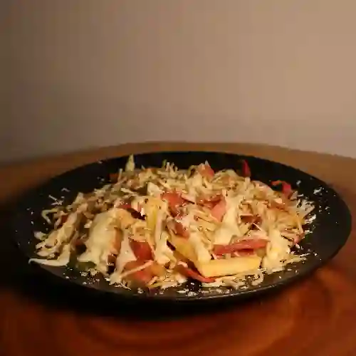 Salchipapa Sencilla