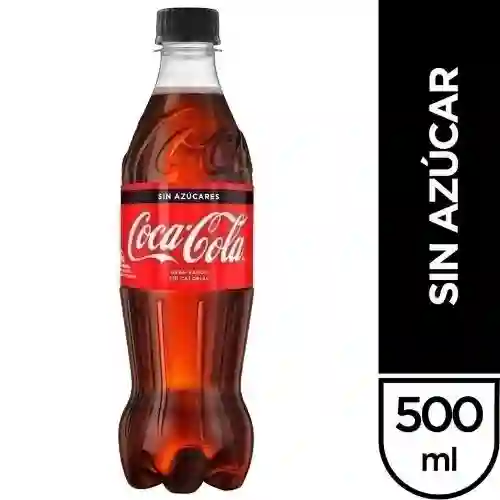 Coca Cola Sin Azucar 500 ml