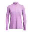 Under Armour Camiseta Tech 1/2 Zip Twist Mujer Morado XS