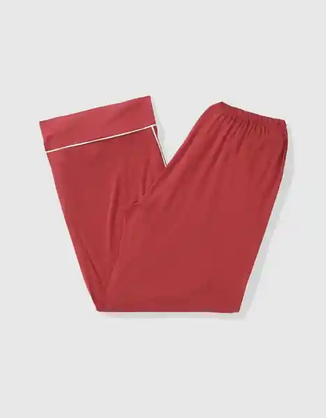 Pantalón de Pijama Aerie Rojo Talla SMALL 1770696 American Eagle