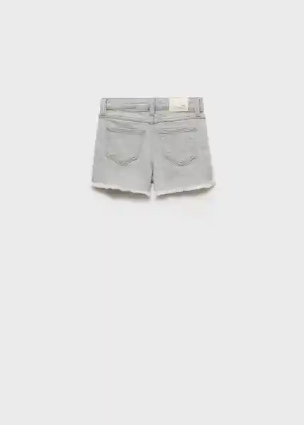 Short Chop Tejano Gris Talla 72 Niñas Mango