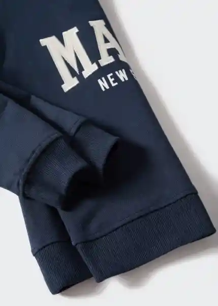 Sudadera Maine Navy Talla 06 Niños Mango