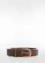 Cinturón Como Cuero Talla 91 Hombre Mango
