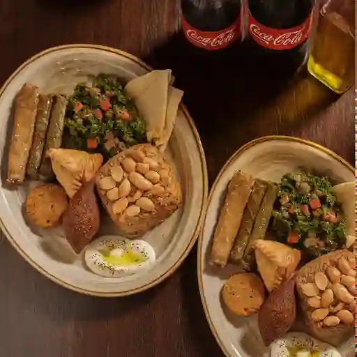 2 Mini mixtos + 2 coca colas