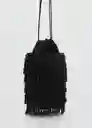 Bolso P Salome Negro Mujer Mango