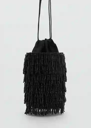 Bolso P Salome Negro Mujer Mango