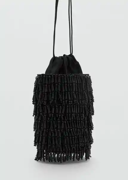 Bolso P Salome Negro Mujer Mango