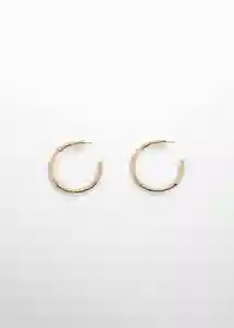 Pendientes Fede Oro Talla 99 Mujer Mango