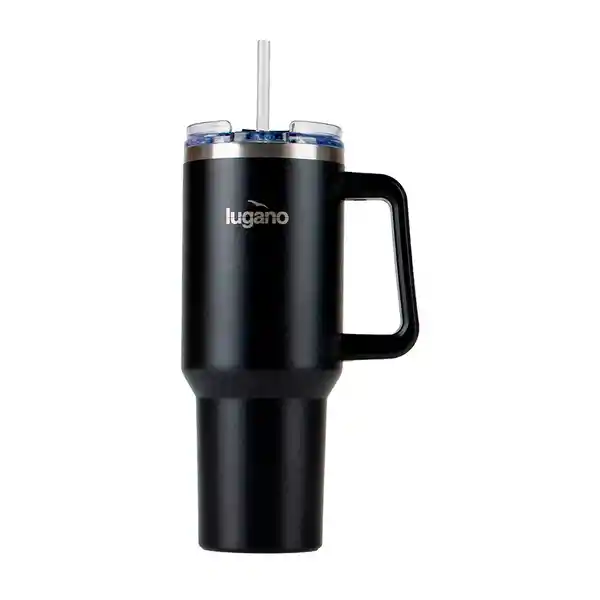 Lugano Vaso Blizzard Negro Acero Inoxidable 1200 mL Bv066-Qf18