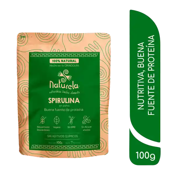 Naturela Spirulina en Polvo 100%
