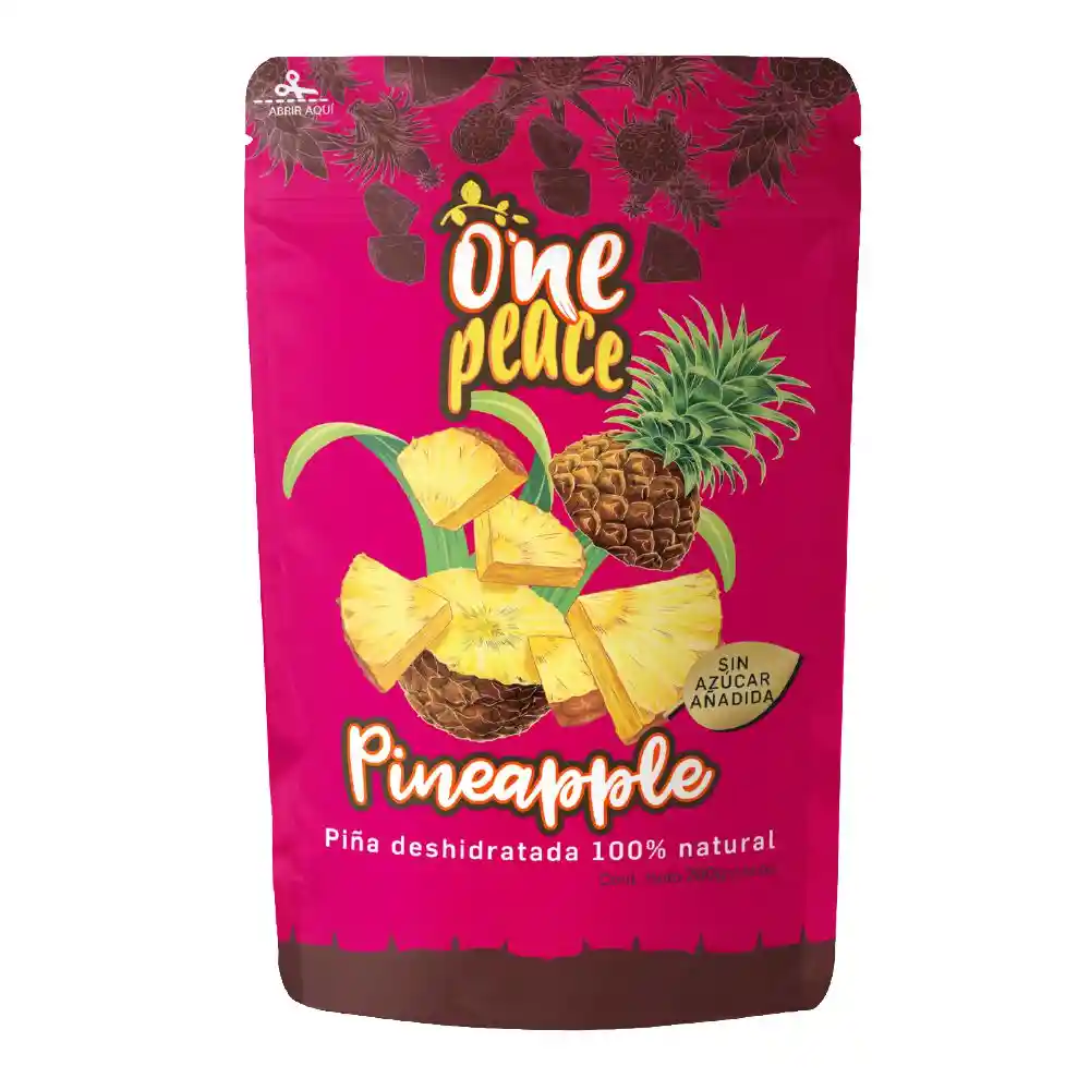 One Peace Piña Deshidratada 100% Natural