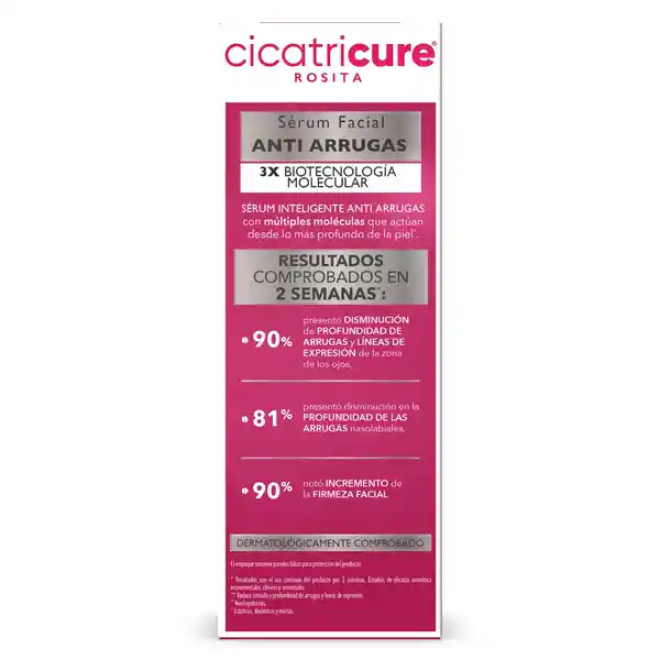 Serum Facial Cicatricure Antiarrugas