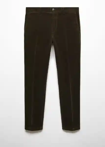 Pantalón Didier Khaki Talla 46 Hombre Mango