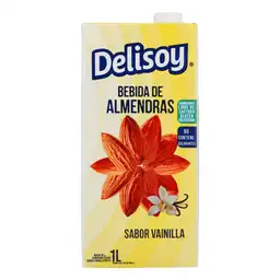 Delisoy Bebida Vegana de Almendra Sabor a Vainilla