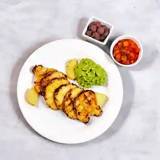 Queso Asado Con Pina