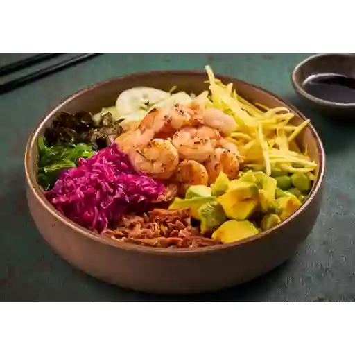Camarón poke bowl