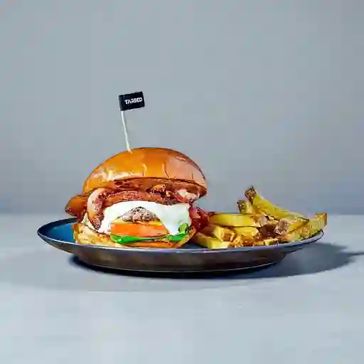 Combo Hamburguesa Hawaiana