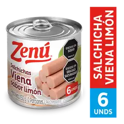 Zenú Salchichas Viena Sabor a Limón