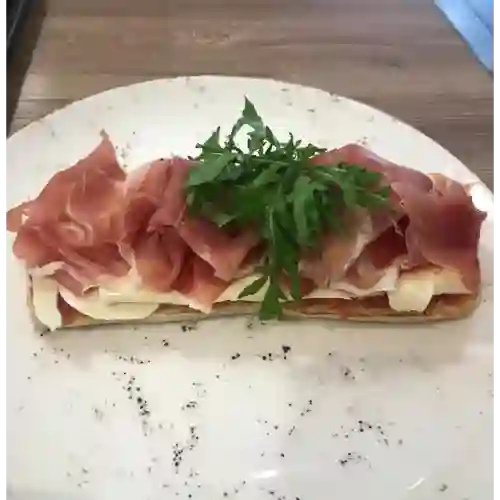 Jamón Serrano, Mozzarella Pan