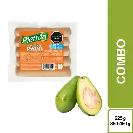 Combo Pietrán Salchicha Pavo + Lorena Aguacate