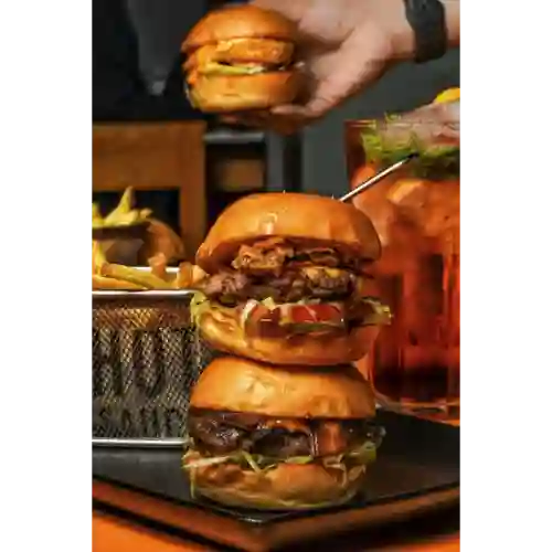 Promo Parados Hamburguesa Doble Tocineta