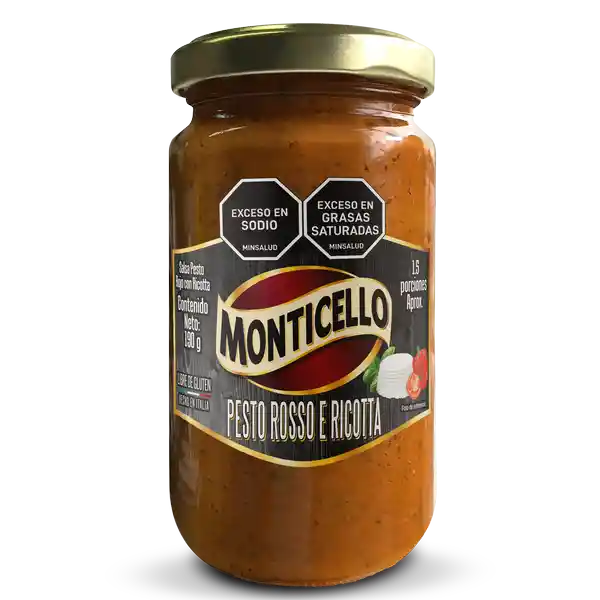 Monticello Salsa Pesto y Ricotta