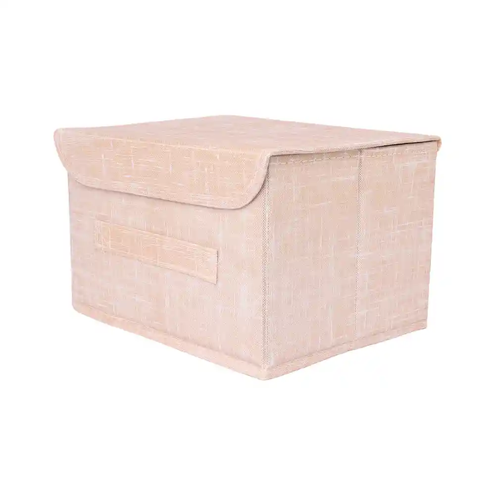 Miniso Caja de Almacenamiento Con Tapa Solid Color Series S