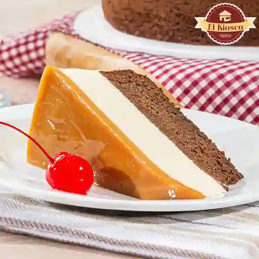 Chocoflan Frio Porción