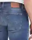 Bermuda Medio Azul Francés Medio Talla 34 Chevignon
