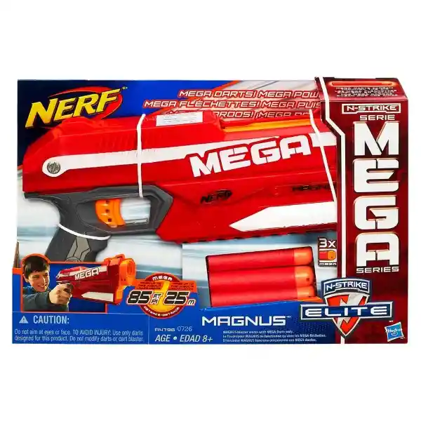 Hasbro Lanzador Mega Magnus Con Sonido Nerf