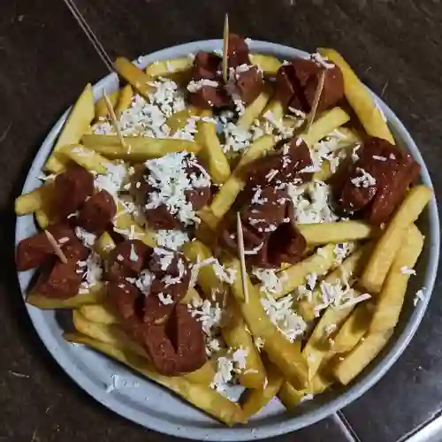 Salchipapa