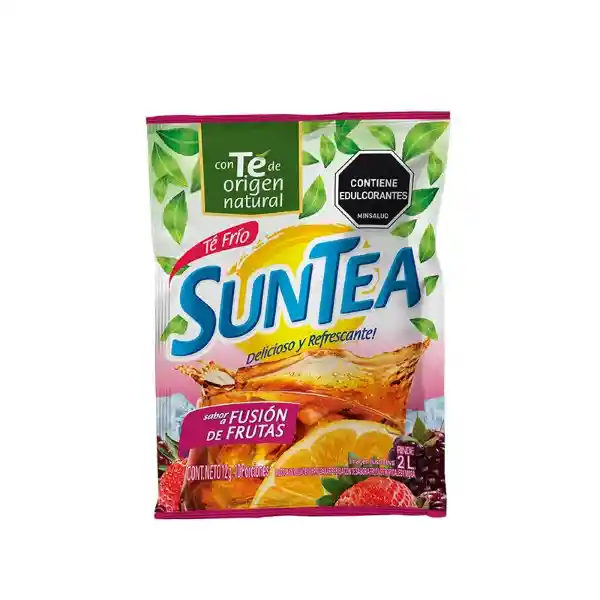 Suntea Mezcla Polvo Bebida Fusión Frutas