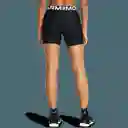 Under Armour Short Middy Para Mujer Negro SM Ref 1383628-001