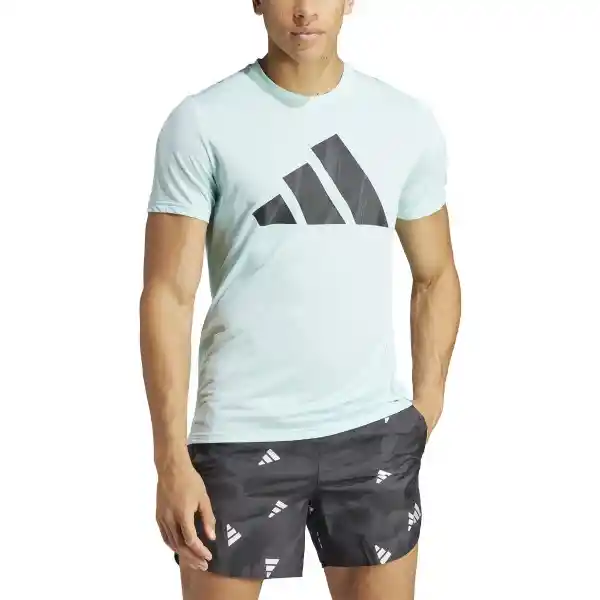 Adidas Camiseta Bos Tee Para Hombre Azul Talla XL