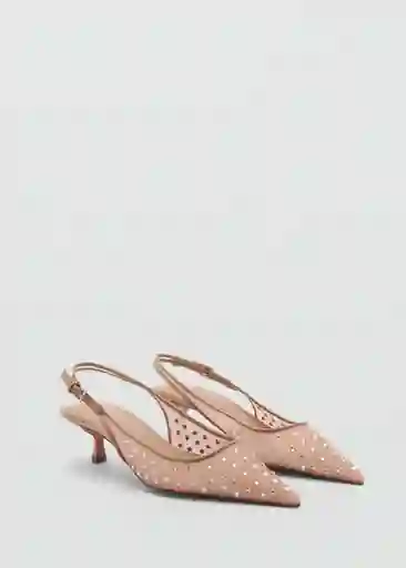 Zapatos Tachan-A Nude Talla 38 Mujer Mango