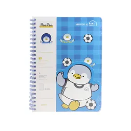 Miniso Cuaderno Argollado Mini Family Sports Pen 80 Hojas Rayado