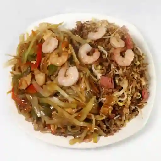 Chow Fan Fusión Vegetales.