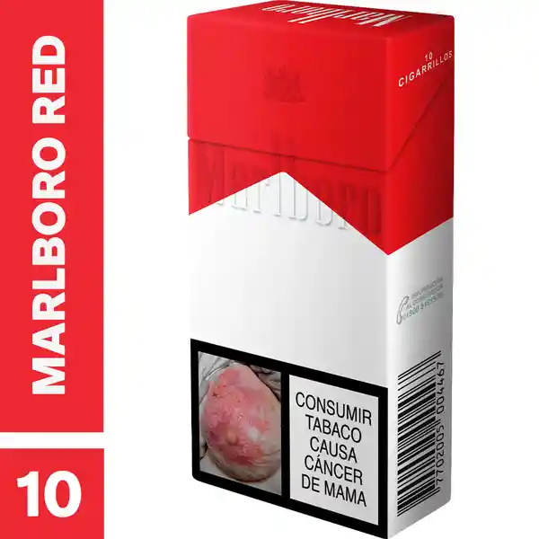 Marlboro Rojo​ X 10 Cigarrillos