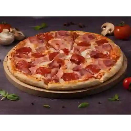 Pizza con Tocineta Personal
