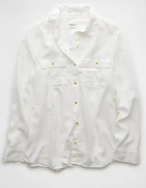 Camisa Mujer Blanco Talla: SMALL 6127100 American Eagle