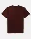 Camiseta Hombre Borgoña Talla XXXL American Eagle 11641539