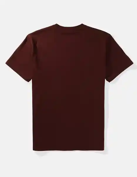 Camiseta Hombre Borgoña Talla XXXL American Eagle 11641539