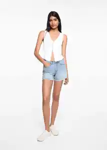 Short Tachas Tejano Claro Talla 20 Niñas Mango