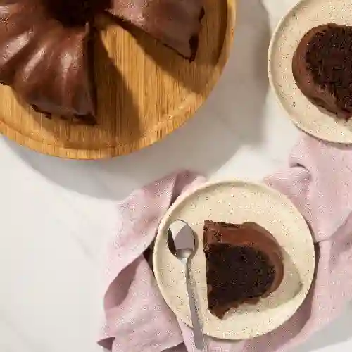 Porción Torta de Choco y Dulce de Leche